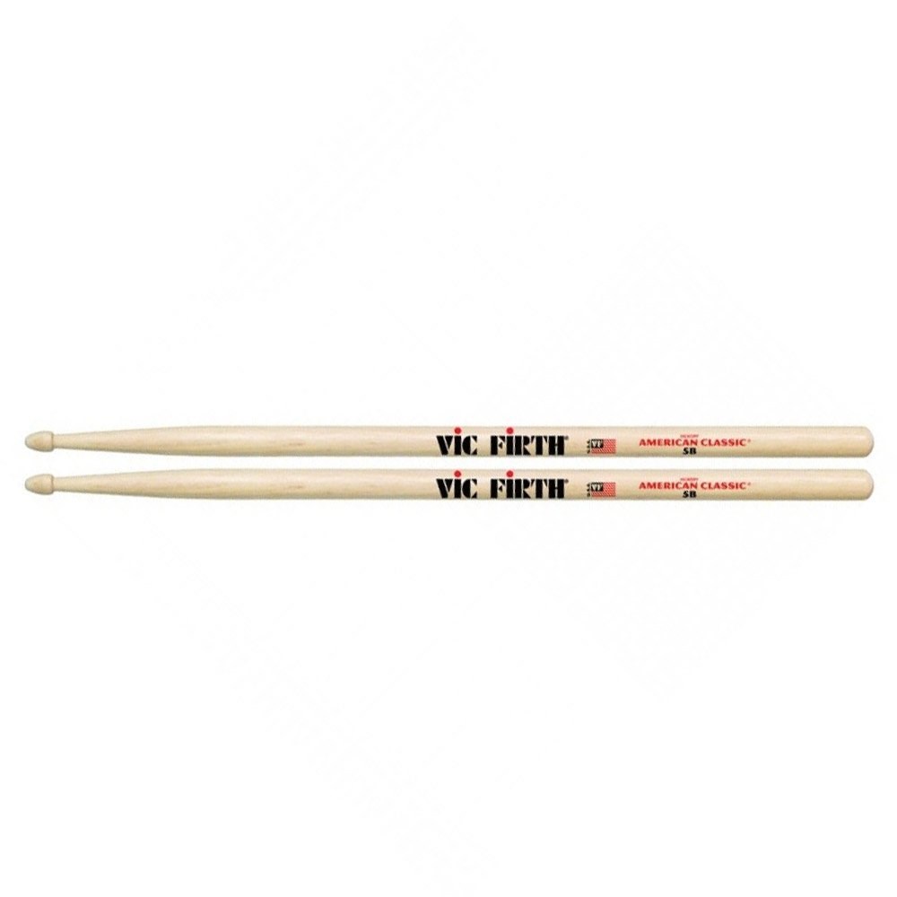 Bubnjarske palice VIC FIRTH American Classic 5B (hikori, drveni vrh)-0