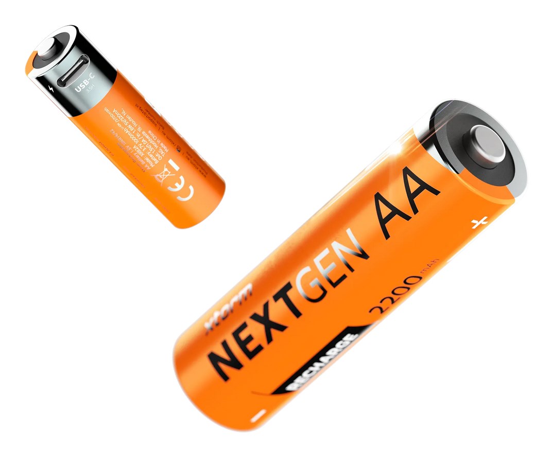 Punjiva baterija XTORM XNG2AB4 AA (2200mAh, USB-C, 4 kom)-2