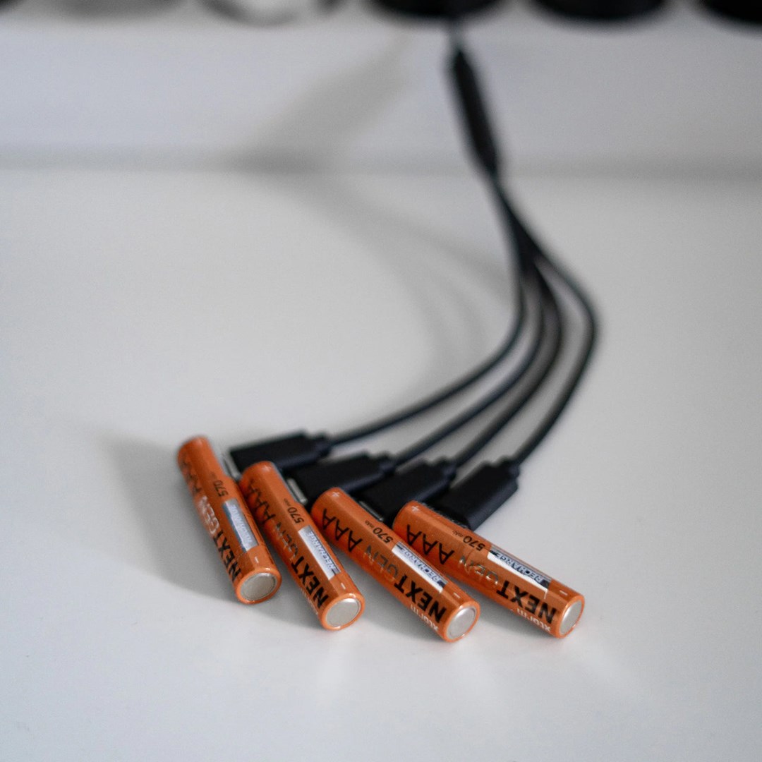 Punjiva baterija XTORM XNG3AB4 AAA (570mAh, USB-C, 4 kom)-4