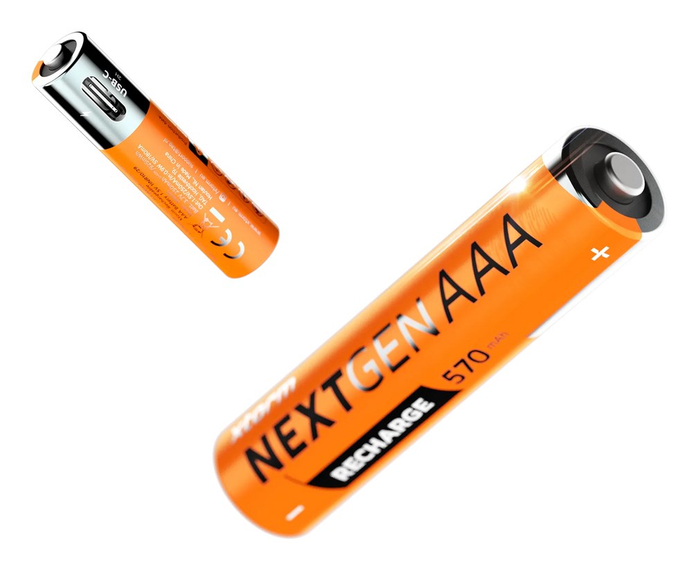 Punjiva baterija XTORM XNG3AB4 AAA (570mAh, USB-C, 4 kom)-2