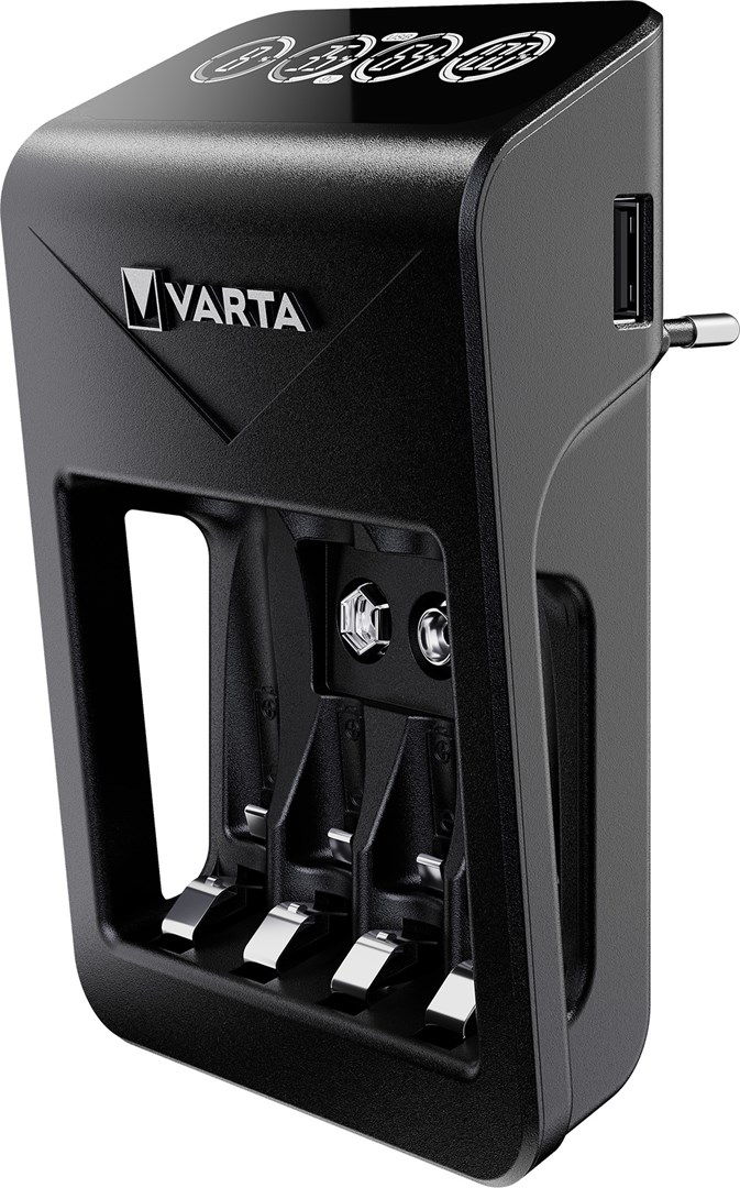 Punjač baterija VARTA 57687 LCD Plug Charger+ (AA/AAA/9V, USB izlaz)-4