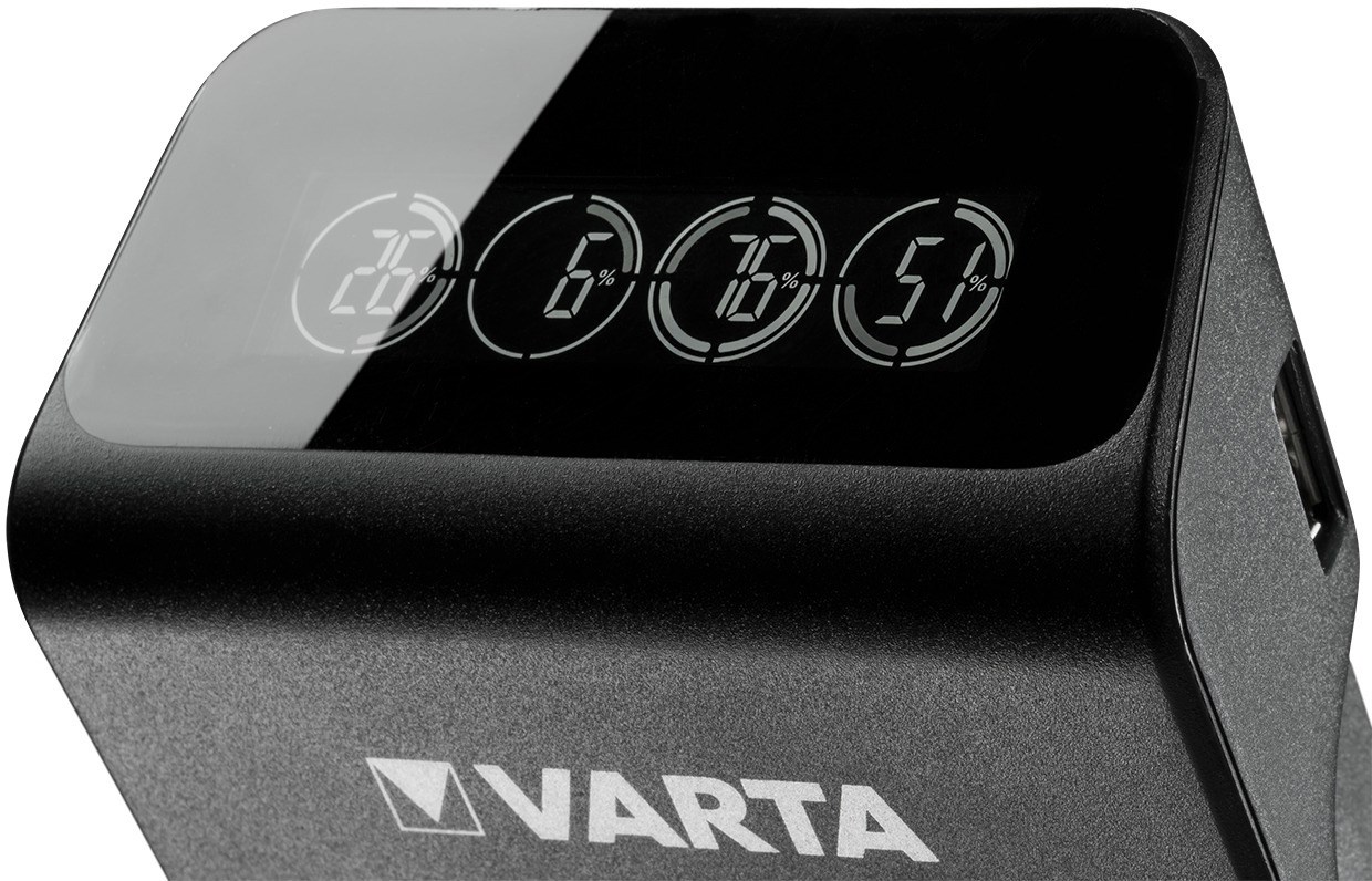 Punjač baterija VARTA 57687 LCD Plug Charger+ (AA/AAA/9V, USB izlaz)-6