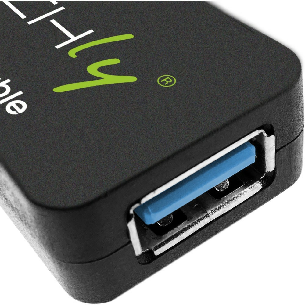 Techly ICUR30100G USB cable USB 3.2 Gen 1 (3.1 Gen 1) 10 m USB A Black-1