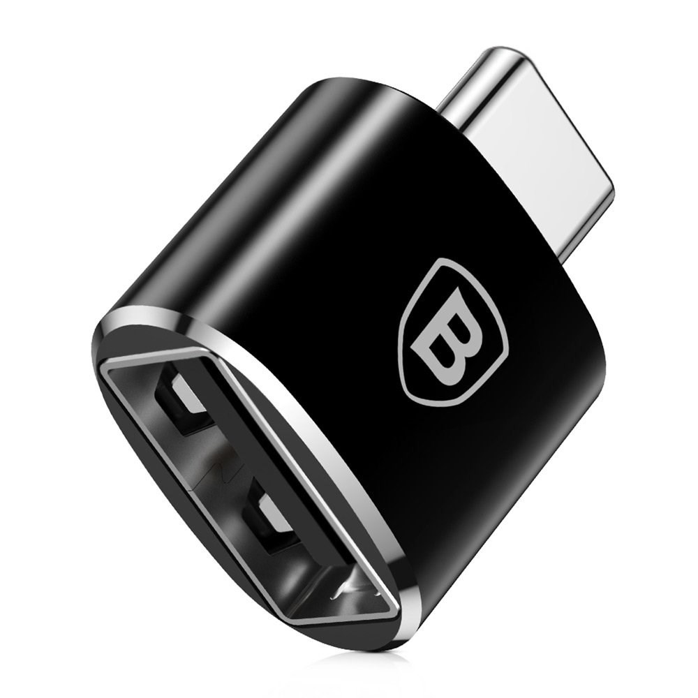 Baseus CATOTG-01 cable gender changer Black-0