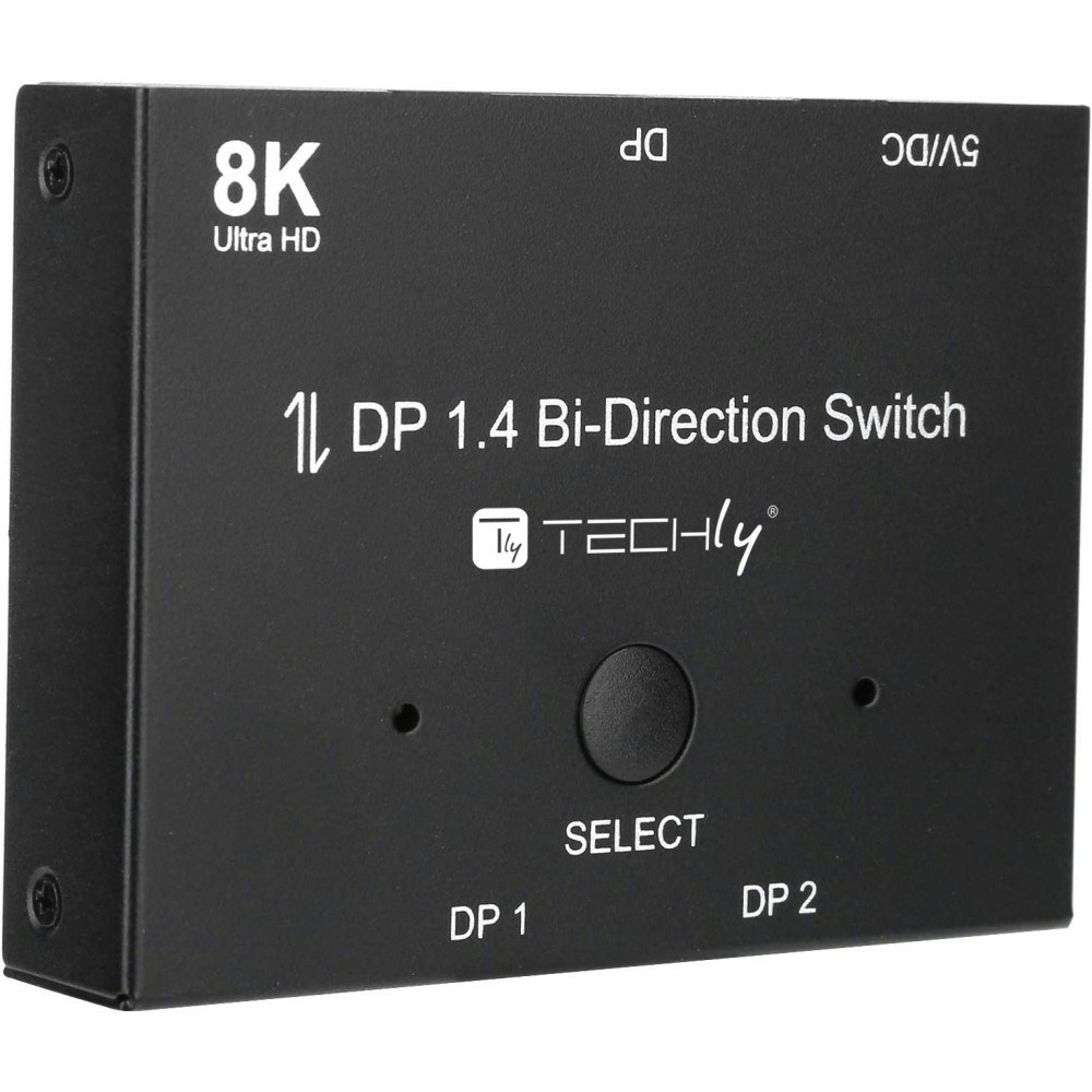 Techly IDATA-DP-2DP-8KT video switch DisplayPort-2