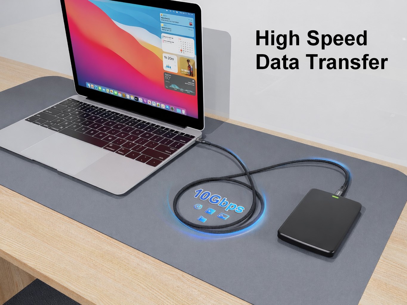 Equip USB-C to C Active Optical Cable, 7.5m, PD 60W, 8K/60Hz, 10Gbps, Video + Data + PD-5