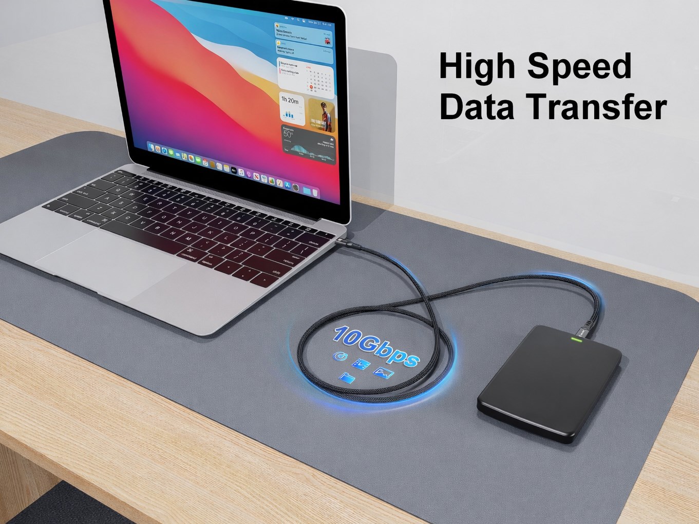 Equip USB-C to C Active Optical Cable, 7.5m, PD 60W, 4K/60Hz, 10Gbps, Video + Data + PD-5