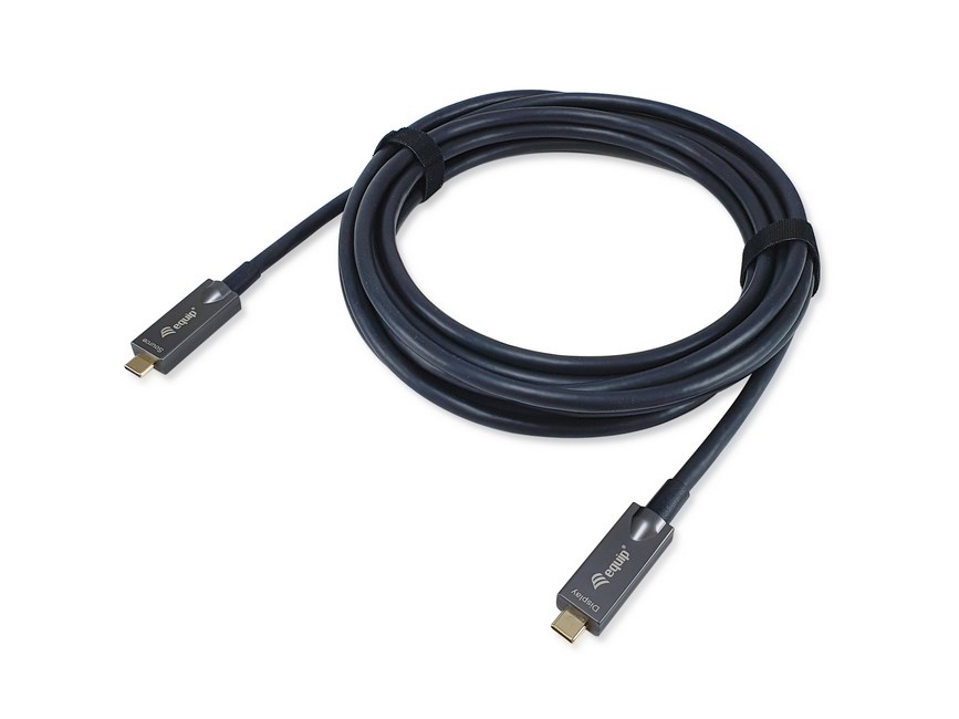 Equip USB-C to C Active Optical Cable, 7.5m, PD 60W, 4K/60Hz, 10Gbps, Video + Data + PD-2