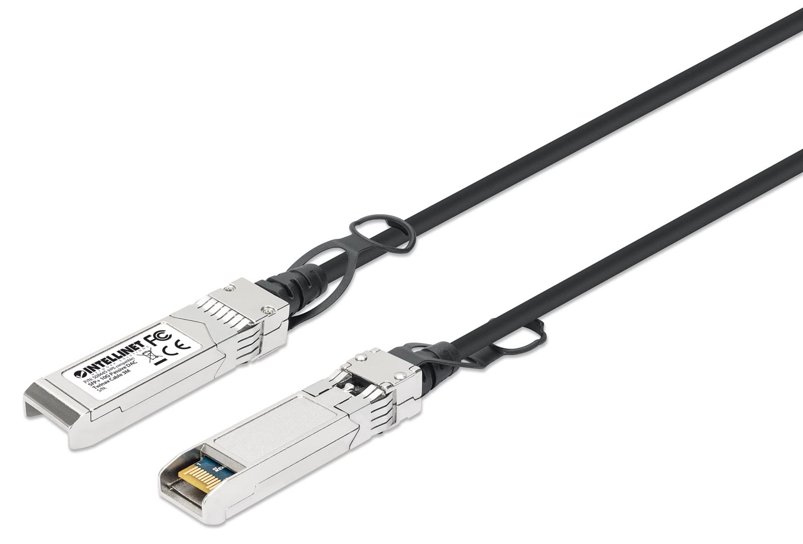 Intellinet 3m 10G SFP+ Passive Direct Attach Copper Twinax Cable 30AWG HP J9283B /JD097C compatible-4