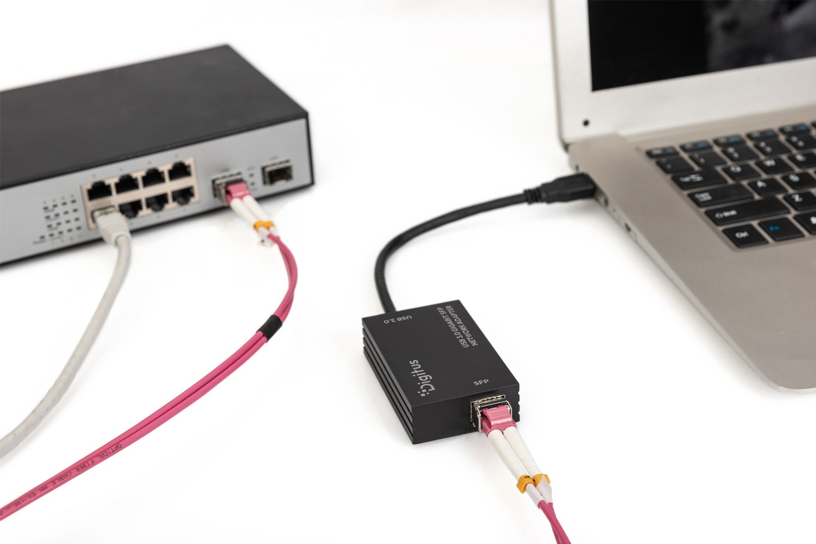 Digitus USB 3.0 Gigabit SFP network adapter-1