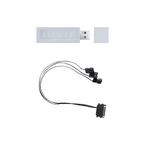 Bezicni kontroler LIAN LI RF-T-W (2,4 GHz, 10 kanala, USB, bijela boja)-2