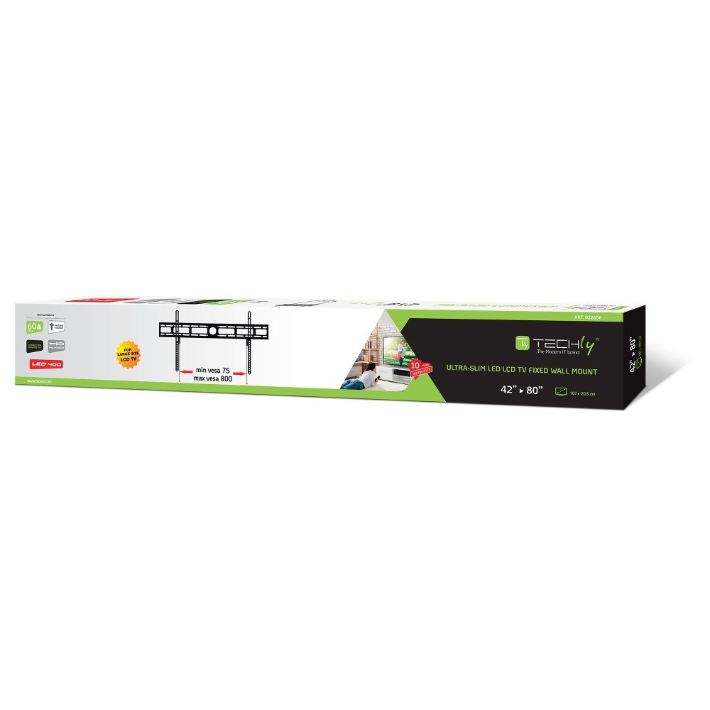 Zidni nosac za TV TECHLY ICA-PLB 840 (42-80", fiksni, ultra tanak)-1