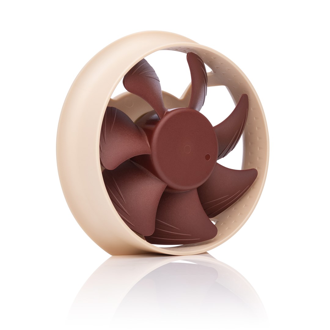 Pomoćni ventilator NOCTUA NL-ACF1 (za NL-LC1 vodeno hlađenje, 80 mm, smeđa boja)-0