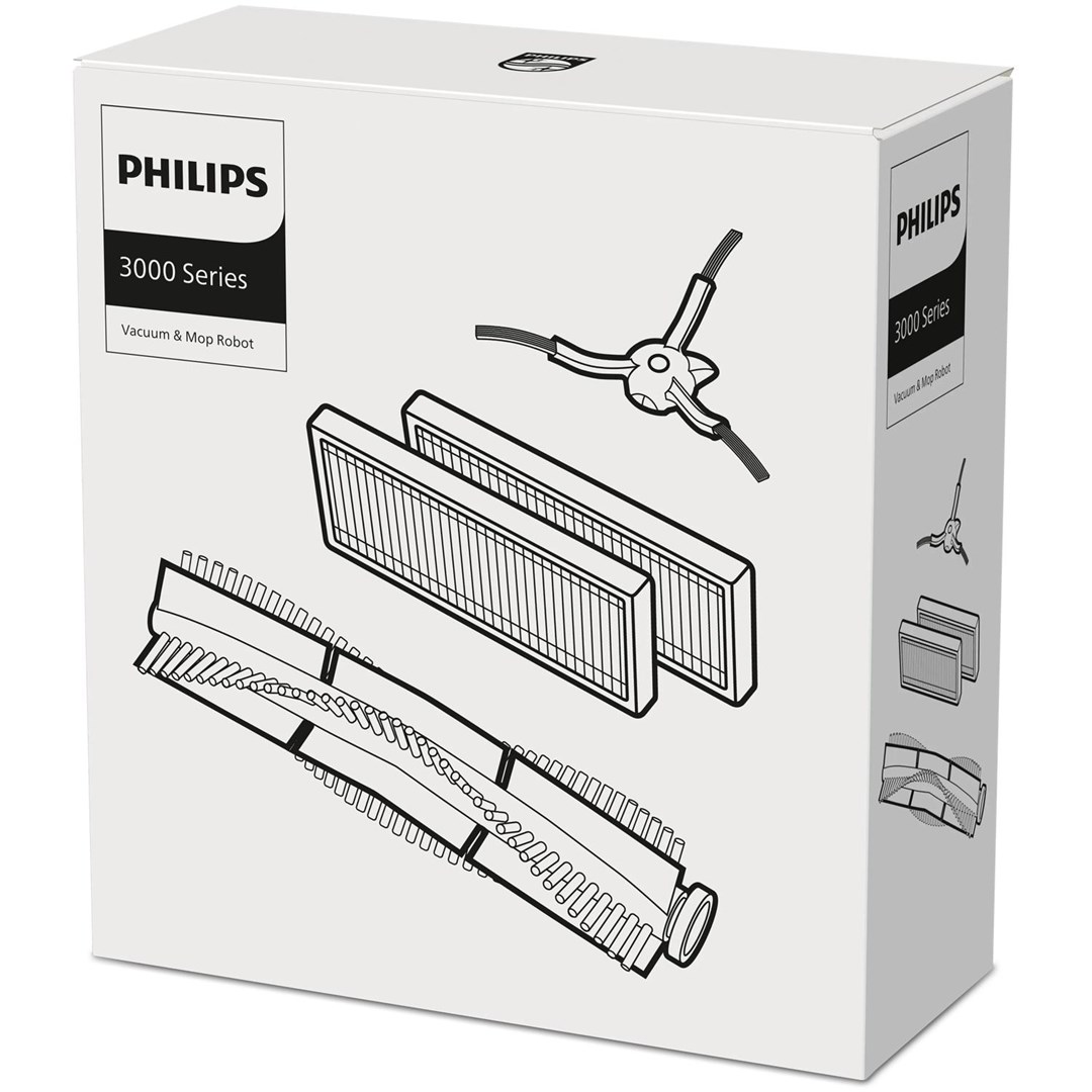 Komplet za zamjenu PHILIPS HomeRun XV1433/00 (EPA11 filteri, glavna i bočna četka)-0