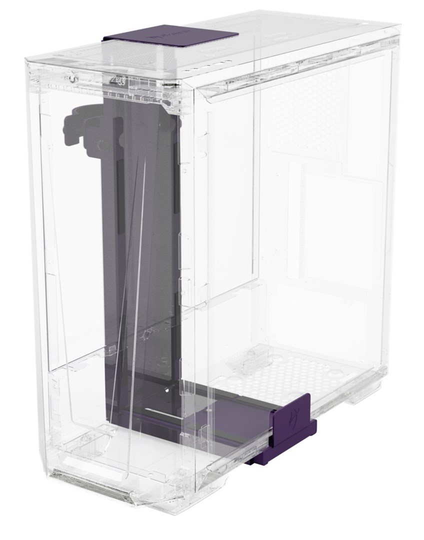 Arozzi AZ-PCMOUNT-PP All-in-One PC/workstation mount/stand 30 kg -, Purple-3