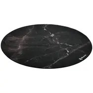 Podloga za pod AROZZI Zona Round (crna/marble, mikrofibra, protuklizna guma, Ø121 cm)-5