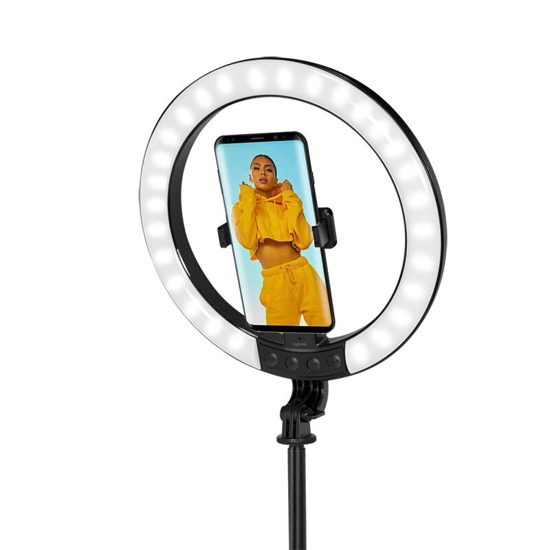 Prstenasto LED svjetlo LOGILINK AA0156 (25 cm, 95 LED, stativ 188 cm)-2