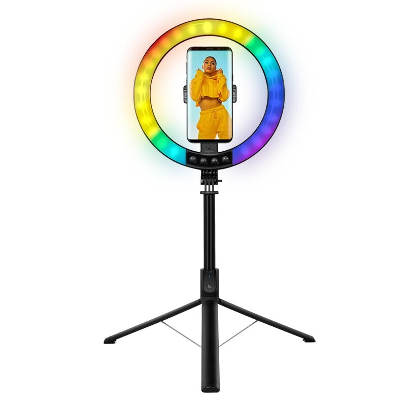 Prstenasto LED svjetlo LOGILINK AA0156 (25 cm, 95 LED, stativ 188 cm)-3