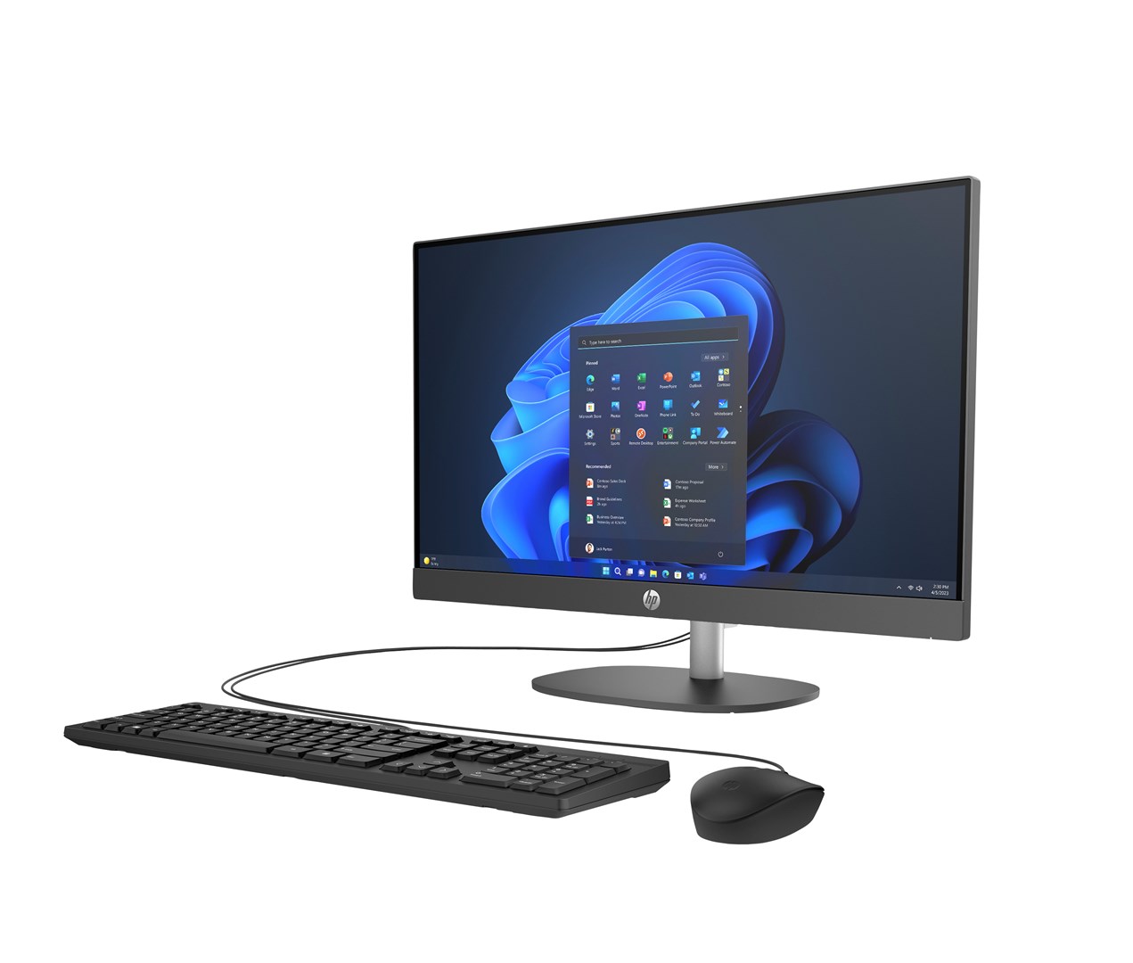 HP Pro 240 G10 All-in-One Desktop PC Intel® Core™ i5 16 GB DDR4-SDRAM 512 GB SSD Windows 11 Pro Black-3