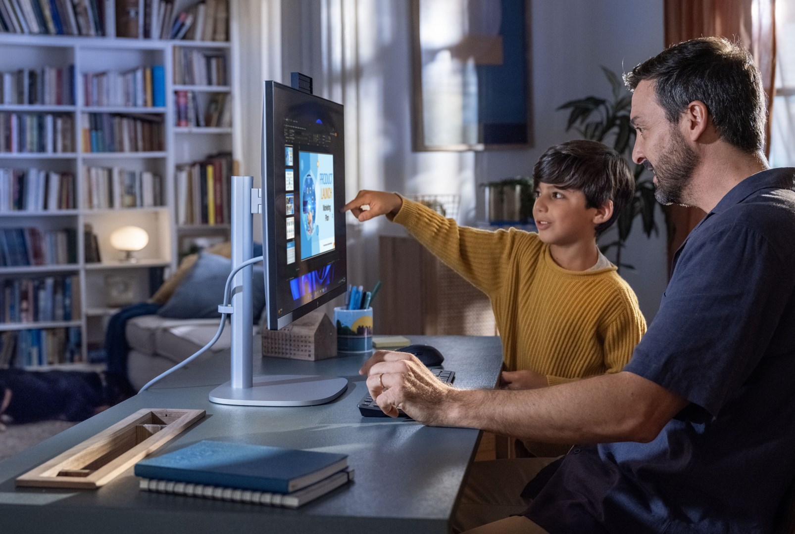 HP EliteStudio 8 G1i AI PC Intel Core Ultra 5 235 27" 2560 × 1440 px touchscreen All-in-One PC 16 GB DDR5-SDRAM 512 GB SSD Windows 11 Pro Wi-Fi 7 (802.11be) Silver-12