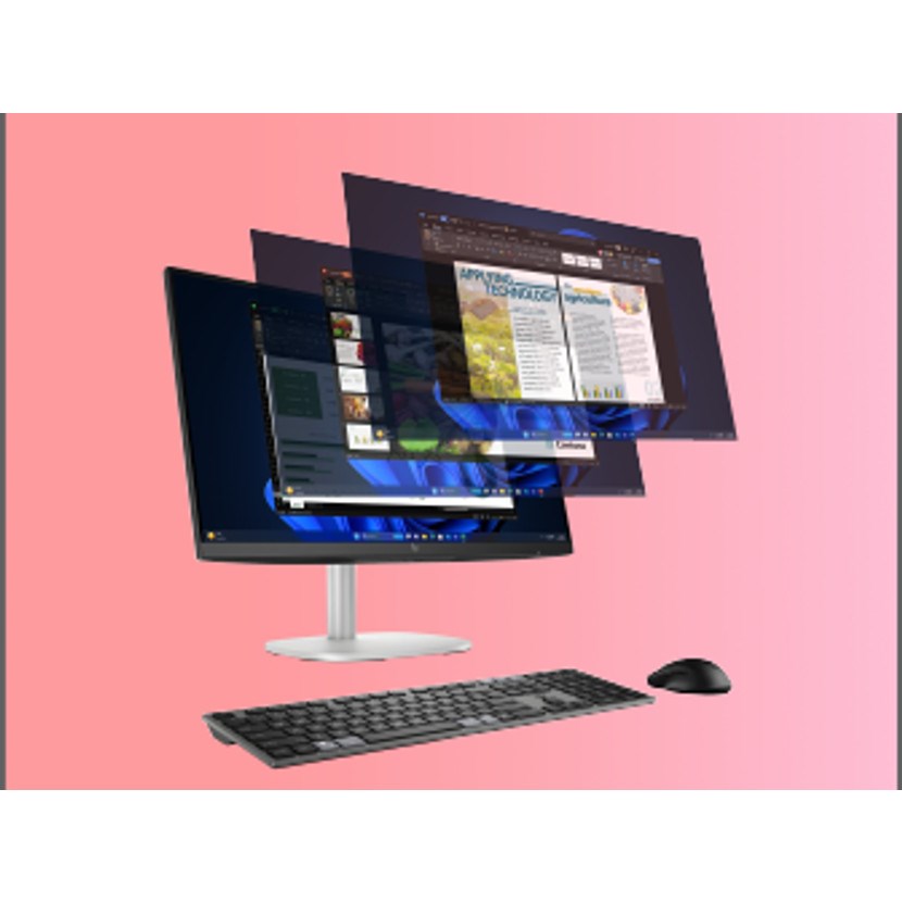 HP EliteStudio 8 All-in-One G1i 23.8" desktop AI PC, Intel Core Ultra 7, 1920 × 1080 px, 16 GB DDR5-SDRAM, Windows 11 Pro, Wi-Fi 7 (802.11be), silver-1