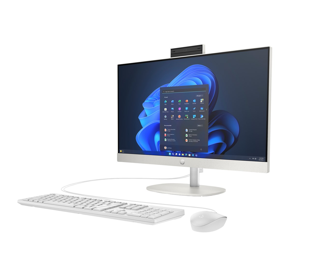 HP ProOne 240 G10 Desktop PC Intel Core Ultra 5 125U 60,5 cm (23.8") 1920 x 1080 px 16 GB DDR5-SDRAM 512 GB SSD Windows 11 Pro Wi-Fi 6 (802.11ax)-3