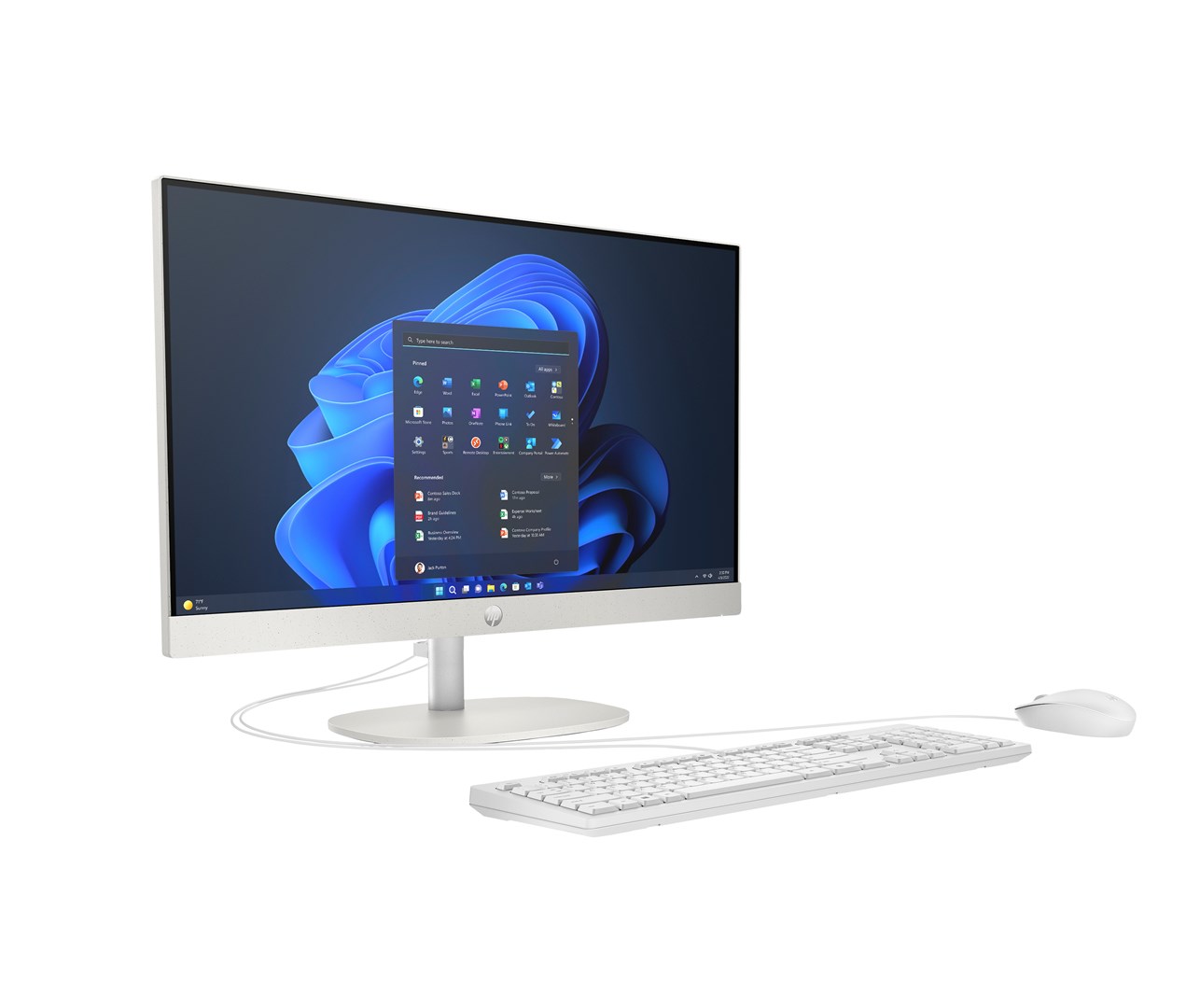 HP ProOne 240 G10 Desktop PC Intel Core Ultra 5 125U 60,5 cm (23.8") 1920 x 1080 px 16 GB DDR5-SDRAM 512 GB SSD Windows 11 Pro Wi-Fi 6 (802.11ax)-1