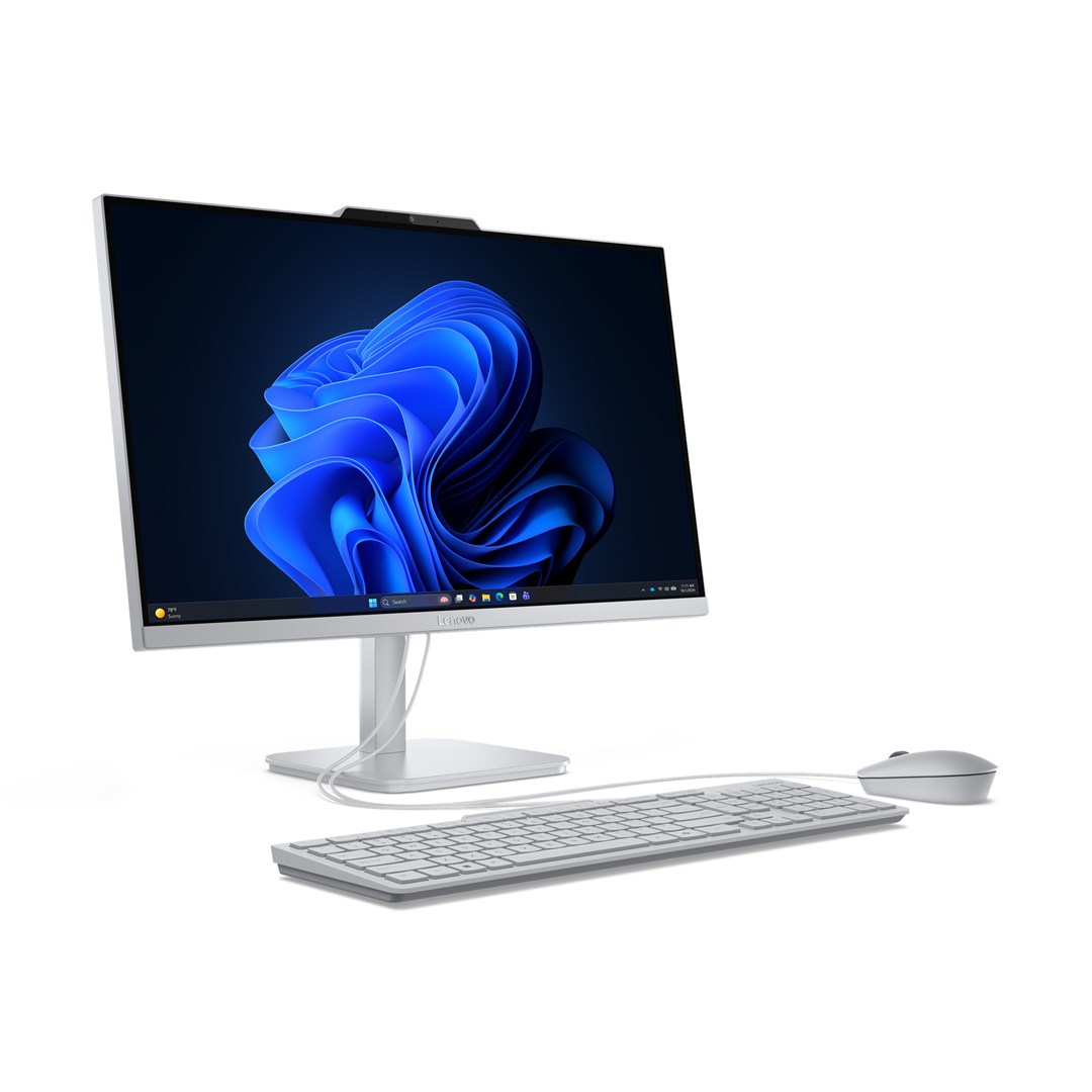 Lenovo A105 24 AMD Ryzen™ 5 40 60.5 cm (23.8") 1920 x 1080 pixels All-in-One PC 8 GB LPDDR5-SDRAM 256 GB SSD Windows 11 Home Wi-Fi 6 (802.11ax) Grey-2