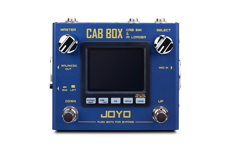 Simulator kabineta JOYO R-08 Cab Box (IR loader, 20 kabineta, XLR DI izlaz)