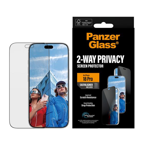 Staklo zaštitno PANZERGLASS za IPHONE 18 PRO, Wide fit-0