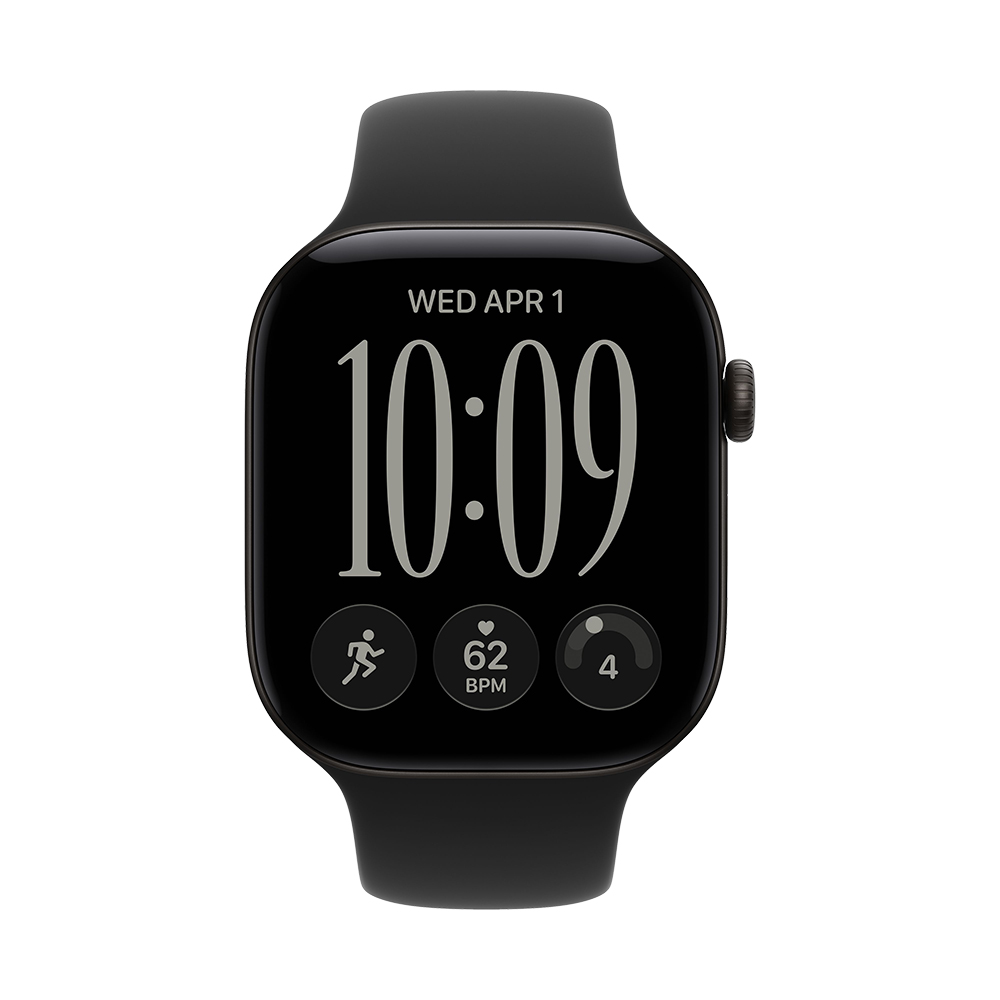 Pametni sat APPLE Watch S12 GPS 46mm Black Aluminium Case with Black Sport Band - M/L-2