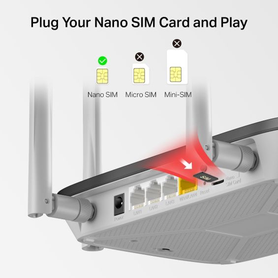 Router MERCUSYS MB135-4G (AC1200 4G LTE Wi-Fi)-3