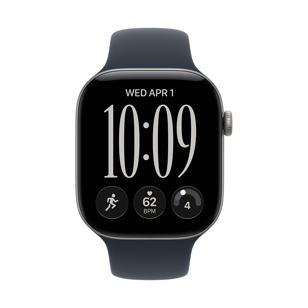 Pametni sat APPLE Watch S12 GPS 46mm Space Grey Aluminium Case with Navy Blue Sport Band - M/L-2