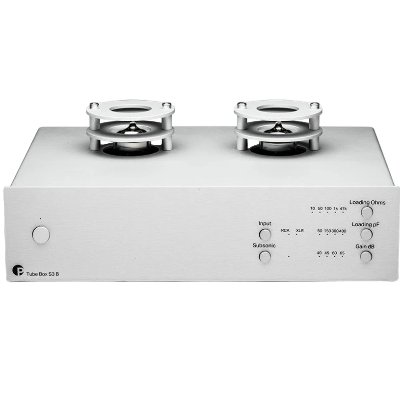 Gramofonsko pretpojačalo PRO-JECT Tube Box S3 B Silver-0