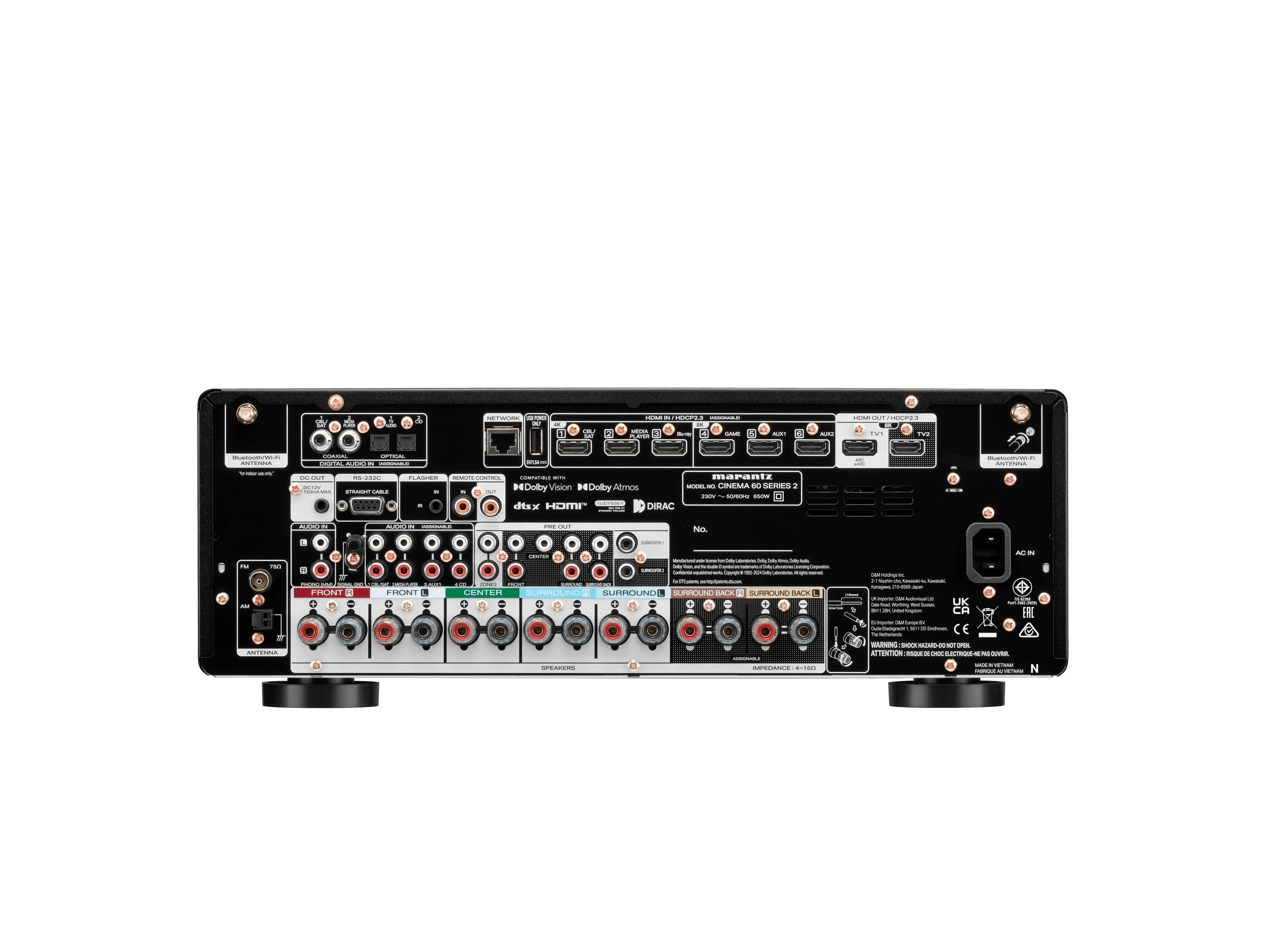 AV receiver MARANTZ Cinema 60 DAB Series2 black-1