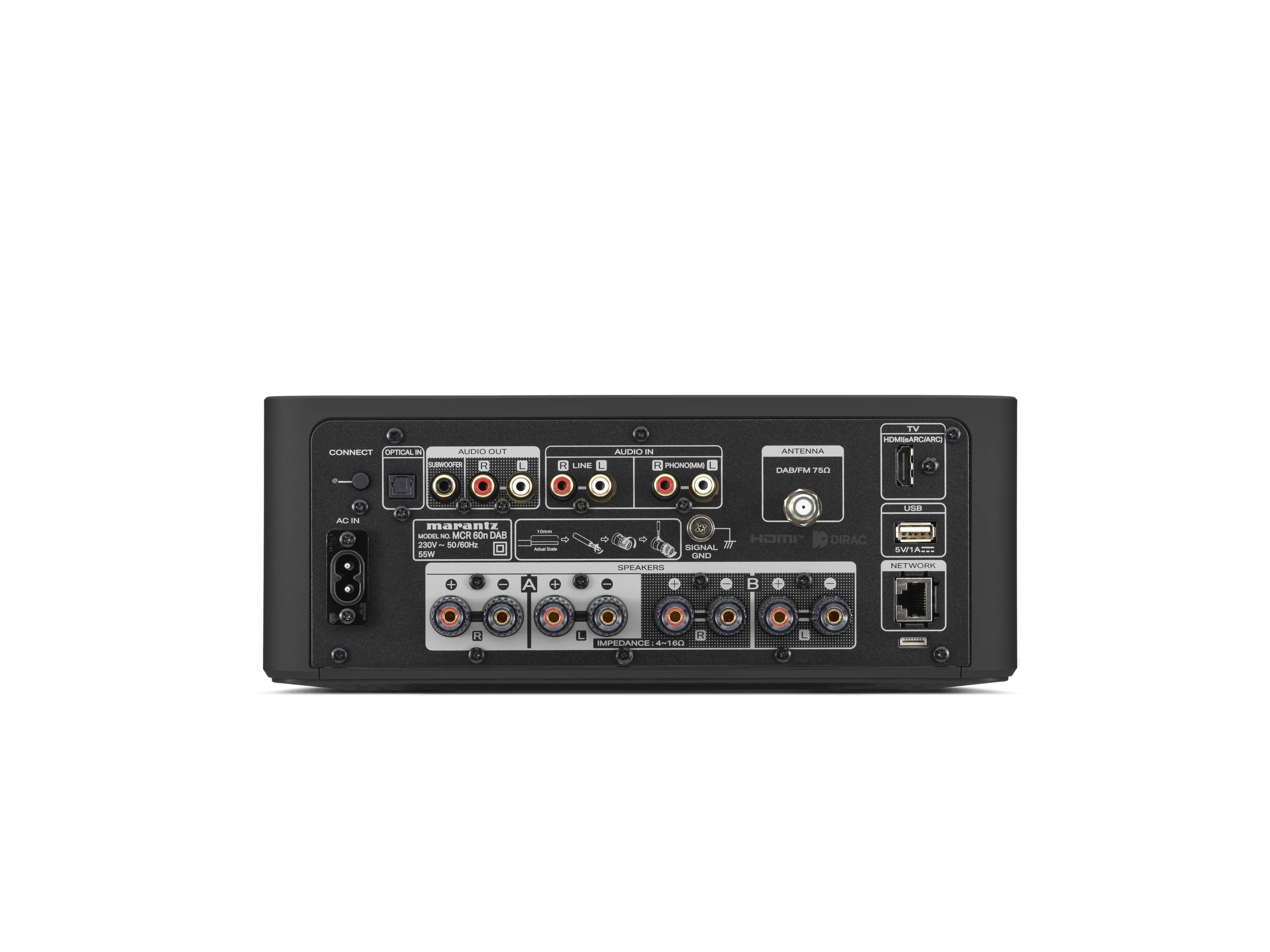 Hi-Fi sustav MARANTZ MCR 60n DAB black-1