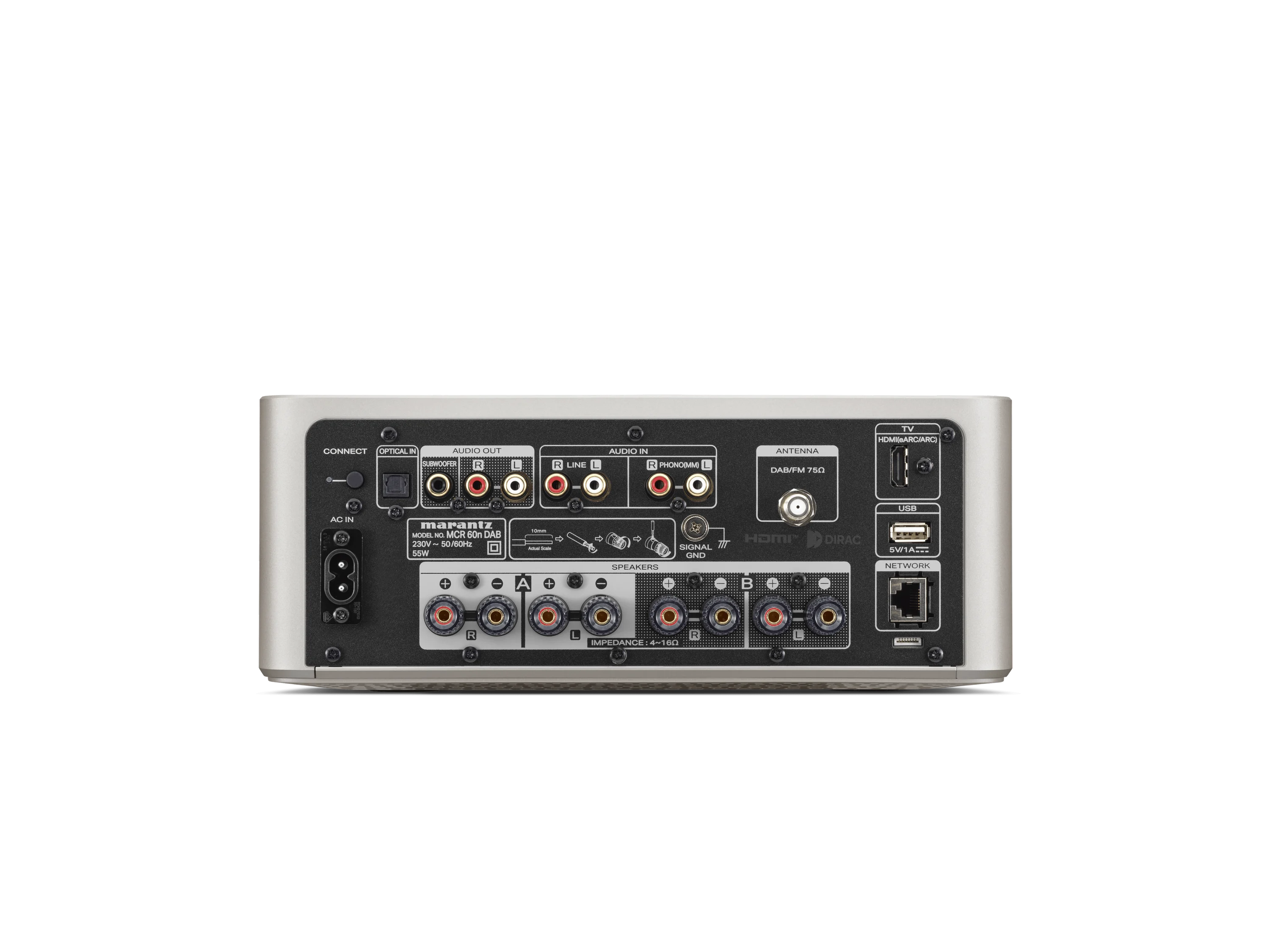 Hi-Fi sustav MARANTZ MCR 60n DAB champagne-1