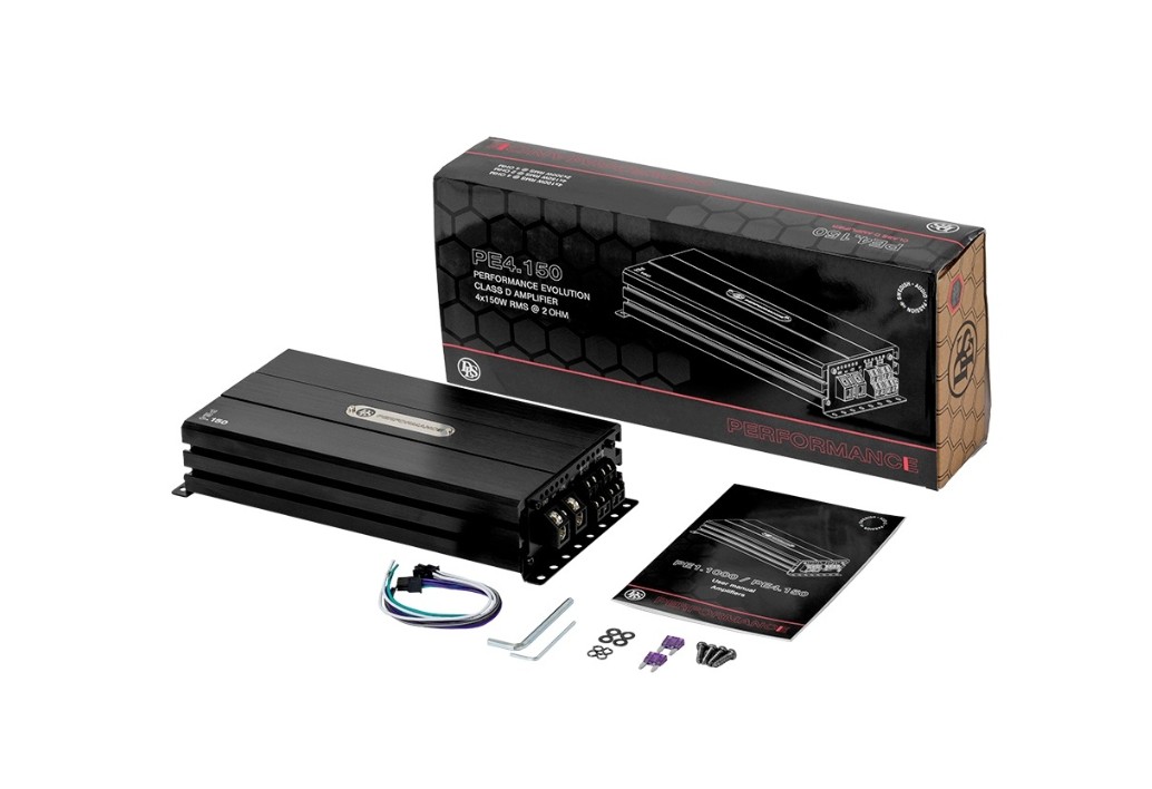 Auto pojačalo DLS Performance Evolution PE4.150 (4x100W, 4 kanala, Class D)-3