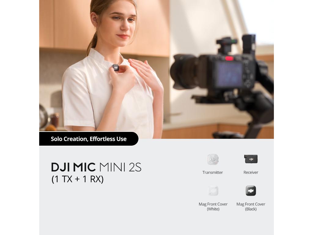 Mikrofon DJI Mic Mini 2S (1 TX + 1 RX)-1