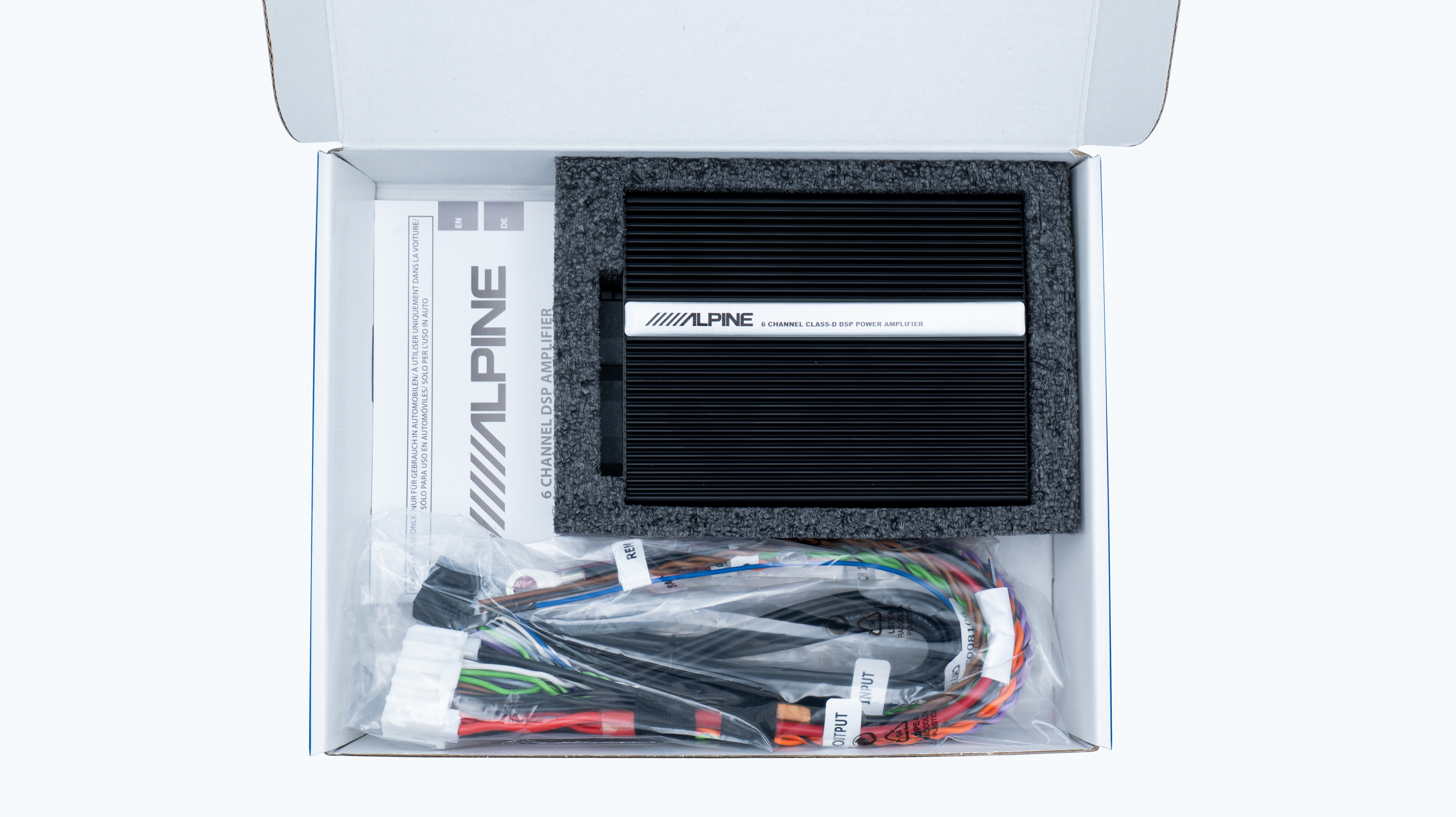 Auto pojačalo ALPINE PDA-S560DSP (6-kanalno, 6 × 80 W RMS, Klasa D, DSP)-2