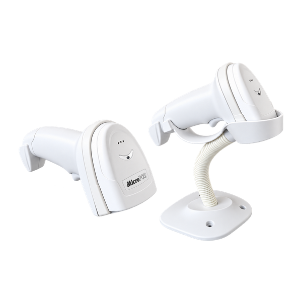 MicroPOS 1D/2D bar kod čitač DS-2DCB, bijeli, USB-0