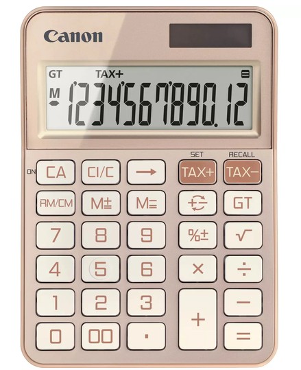Canon kalkulator KS-125KB Rose Gold-0
