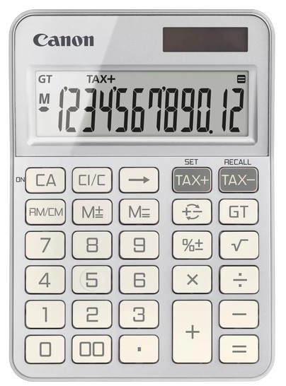 Canon kalkulator KS-125KB Silver-0