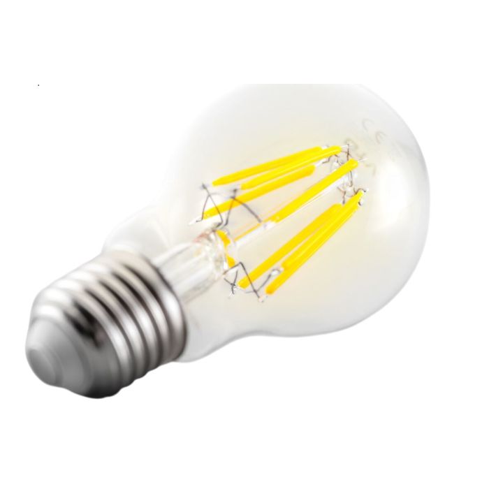 LED žarulja GTV LD-A60FLE8-30 (E27, A60, 8 W, 880 lm, 3000 K, FILAMENT)-0