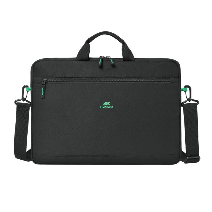 RivaCase Black 16" Laptop Bag-1