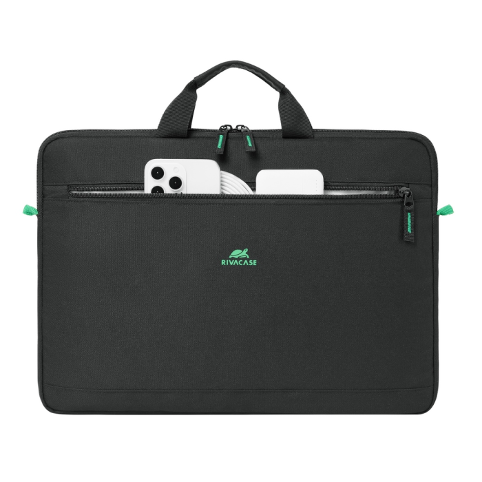 RivaCase Black 16" Laptop Bag-3