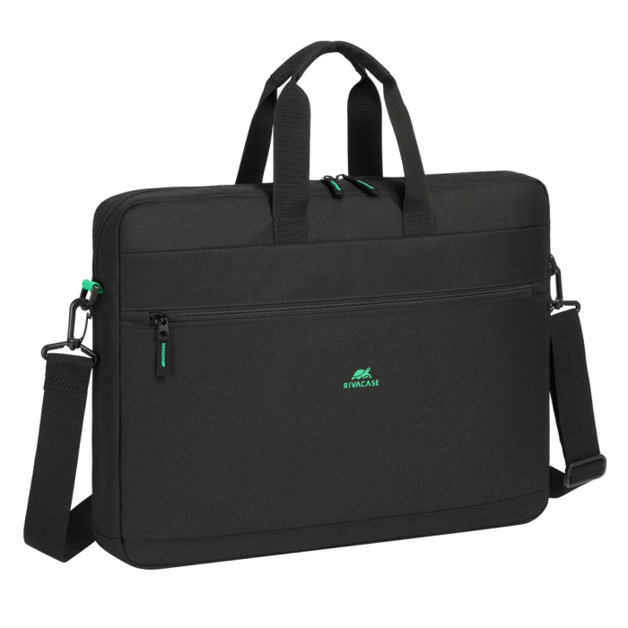 RivaCase Black 17" Laptop Bag-1