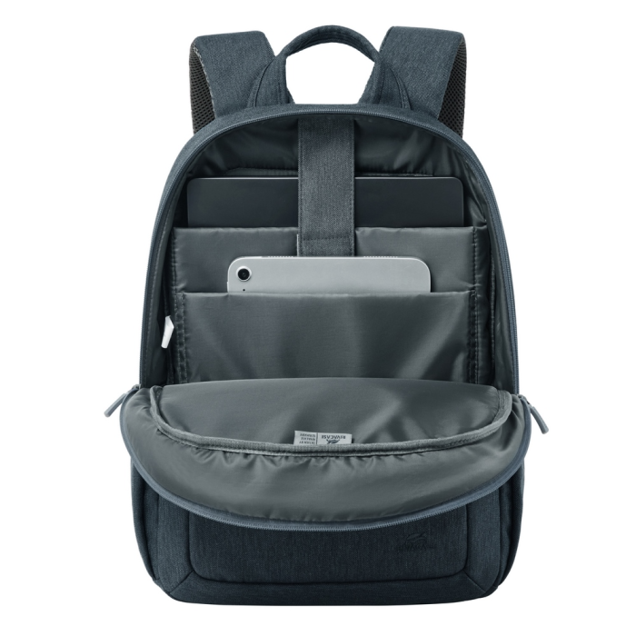 RivaCase Dark Gray 16" Laptop Backpack-5