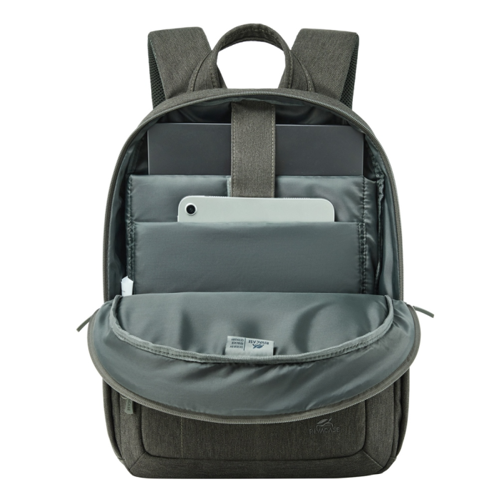 RivaCase Khaki 16" Laptop Backpack-5