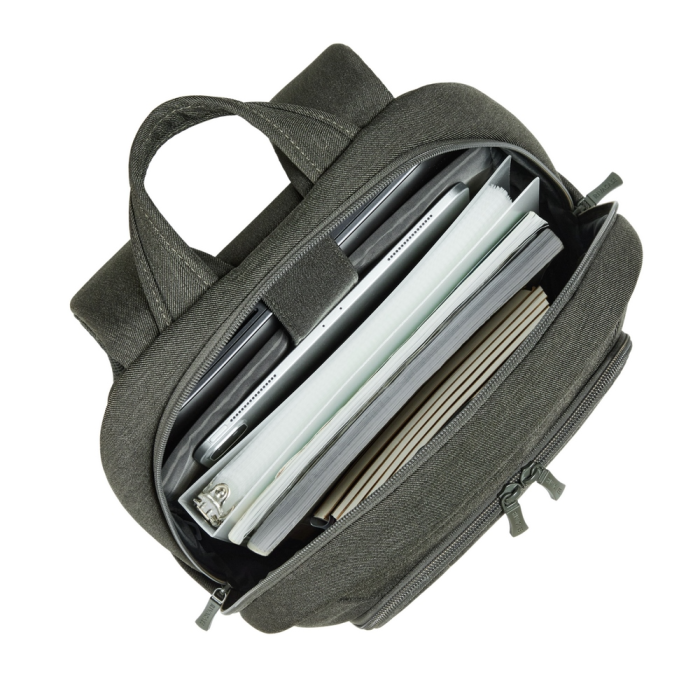 RivaCase Khaki 16" Laptop Backpack-7